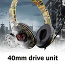 Game Headphones Gaming Headsets Stereo Over-Head Earphone PC Wired Headset Newly