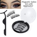 False Eyelashes No Glue No Liquid Eyeliner Needd Fourfold Ultra Thin Magnets