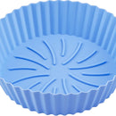 Silicone Air Fryer Tray Safety Reusable for Oven Microwave Cake Mould (Yell
