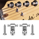 1 Pair Electric Guitar String Buckle with Screws for Fender Strat ST TL Holde