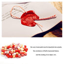 100pcs Retro Octagon Fire Painting Pill Seal Paint Granulate Stamps Envelope