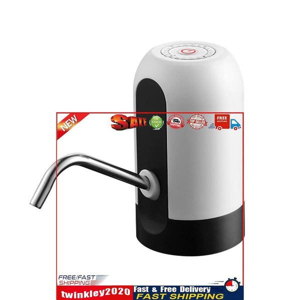 Water Bottle Pump Portable USB Charging Automatic Drinking Water Dispenser Newly