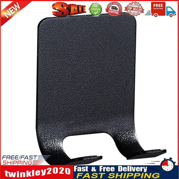 Self-adhesive Stainless Steel Double Hooks Bathroom Shaver Holder Hanger Newly