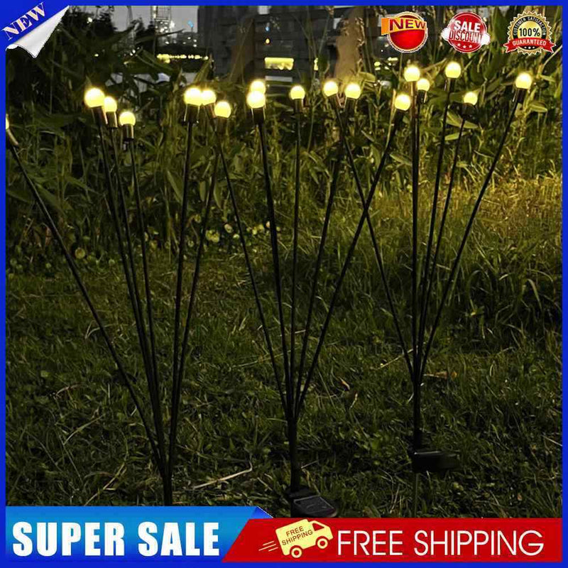 #A 2pcs Solar Led Light No Wires Required Garden Solar Light Yard Decor for Ou