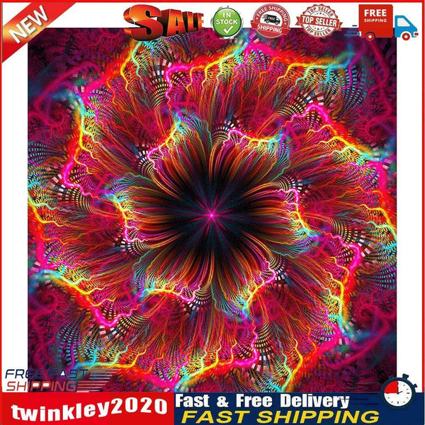 DIY Full Drill Round Diamond Painting Embroidery Kits Cross Stitch Craft  Newly