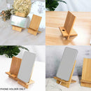 Bamboo Mobile Phone Holder Tablet Computer Base Assembly F5G9 Holder Phone L0P6