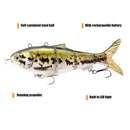 Rechargeable Robotic Swimming Fishing Lure Electric Wobbler Bait (BL-H1) Newly