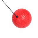 3x Boxing Punch Speed Hard Ball for Training Reaction w/Sweatband (Red) Newly