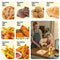 MFJUNS 200PCS Air Fryer Parchment Paper 9 Inch Square Air Fryer Liner Filter ...