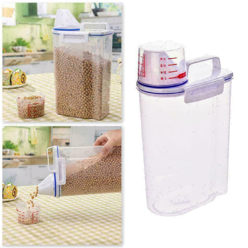 Kitchen Sealed Multi-grain Storage Tank Container Sealed Home Box G6J9
