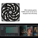 ID-COOLING 120mm Chassis Cooling Fan PWM Silent Computer PC Case Cooler Newly