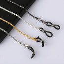 Anti-lost Sunglasses Strap Metal Lanyard Reading Glasses Chain Spectacles Cord