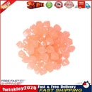 100pcs Luminous Glowing Stones Glow in the Dark Garden Decor Pebble (C) Newly