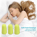 Soft Sponge Noise Reduction Earplugs Slow Rebound Earplugs (120pcs Yellow) Newly