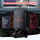 For PS5 Plastic Replacement Shell for PS 5 Game Console (Red) Newly