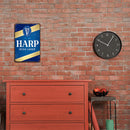 Retro Musical Harp Metal Plate Painting for Bar Pub Tin Plaques Wall Sign