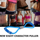 8 Word Chest Expander Rope Sports Exercise Workout Muscle Resistance Bands Lo
