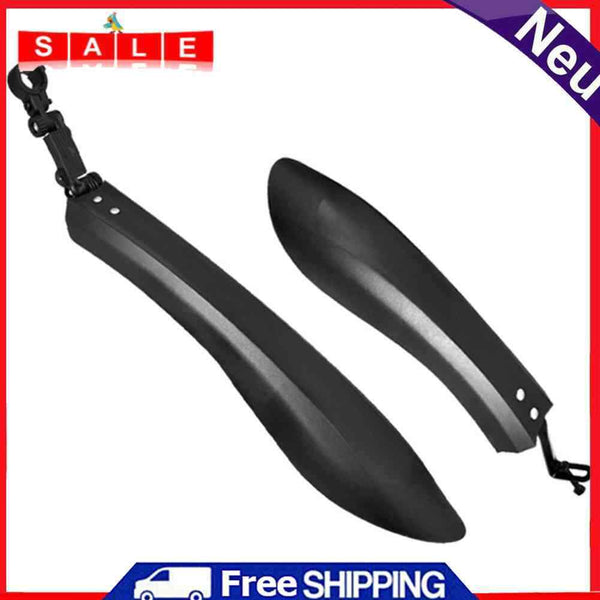 2pcs Adjustable Mountain Bike Mudguard Wings Set Front Rear Wheel Bicycle Fender