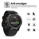 2pcs 9H Premium HD Tempered Glass Screen Protector Film for Garmin Fenix 5s