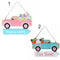 Dwarf Carrot Car Pendant Happy Easter Easter Plaque Easter Hanging Ornaments