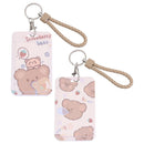 Pendants Identity Badge Cover Bank Card Holder ID Credit Holder Bus Card Case