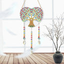 DIY Crystal Prism Teardrop Pendant Diamond Painting Kit Wind Chime (PFL04) Newly