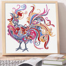 5D DIY Special Shaped Diamond Painting Rooster Embroidery Mosaic Craft Kit Newly
