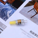 G4 2W 1505 AC 12V LED Dimmable COB Bulb White Silicone Light Lamp