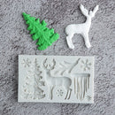 Tree Pastry Making Baking Moulds Christmas Silicone Mold Cake Decorating Tool