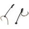 #A 10pcs Carp Fishing Hook Rig Aligners for Hair Ronnie Rigs End Terminal Tackle
