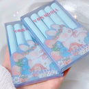 5 Pieces Lipstick Tint Set Matte Tube Long Lasting Non-stick Cup Kit Lips H4U1