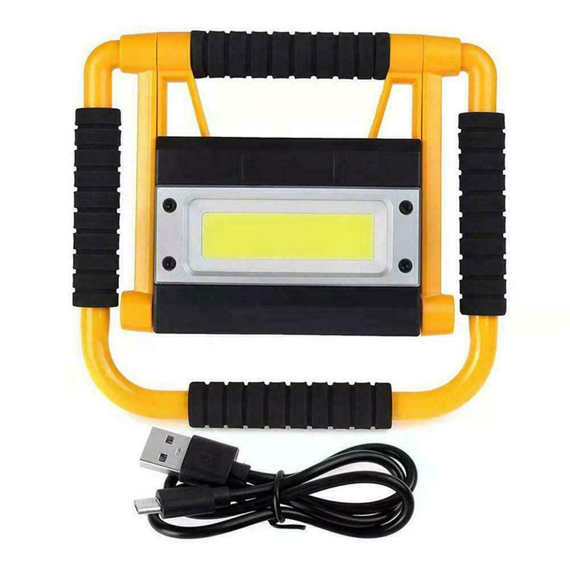 Foldable COB LED Rechargeable Work Light Outdoor Camping Portable Floodligh B6B0