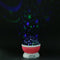 Rotating Projector Starry Night Lamp Projection LED Lights Xmas Gift(Pink) Newly