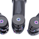 RISK Bicycle Headset Cover Carbon Fiber MTB Road Bike Stem Top Cap (28.6mm)