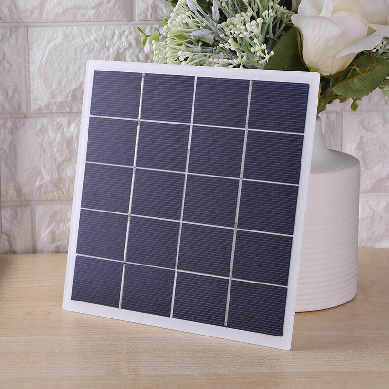 4W Solar Panel DIY Polycrystalline Silicon Solar Battery Charger 175x172mm