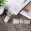 Glassware 18mm Banger Glass Adapter Glass Tube Adapter 14mm Male Bowl Lab Glass