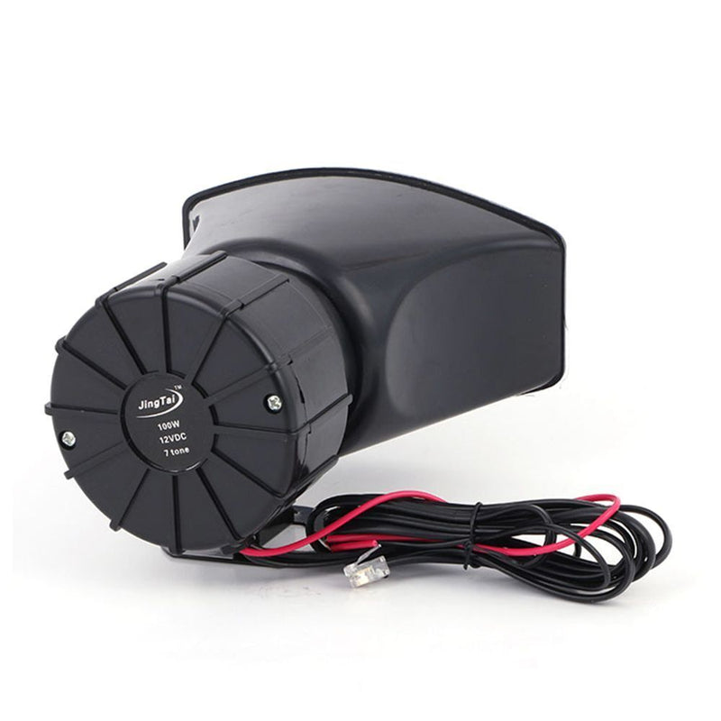 Emergency Sound Amplifier for Car Boat Van Truck 12V 80W 7 Sounds Speaker