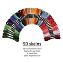 Cotton Aida Cloth Embroidery Kit Embroidery Thread Cross Stitch Kit Poke