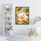 Sunflower Pig Oil Paint By Numbers Hand Painted Wall Art Craft Home Decorat