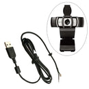 For Logitech C920 C930e 1080P HD Webcam Accessories USB Cable Wire Camera Cable