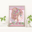 5D Diamond Painting Elf Girl Partial Special Shape Drill DIY Home Decoratio