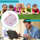 Whack-A-Mole Game - LED Mini Hamster Memory Game Toys Keychain (Purple) Newly