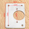 Hinge Repair Plate for Cabinet Cupboard Furniture Repair Hardware Kit (A) Newly