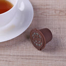 3pcs Refillable Reuse Coffee Capsule Filters for Nespresso Machine (Coffee)