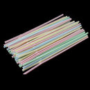 100x Straw Plastic Bendy Colourful Straws Birthday Wedding Summer Drink Party`