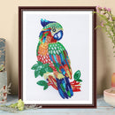 Diamond Painting 5D DIY Parrot Crystal Special Shape Room Wall Art (T087) Newly