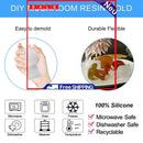 Silicone Mold Crafts Casting Tools Diy Molds Tear Resistance for Bedroom Desktop