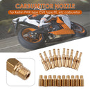 20pcs Carburetor Main Jet + Slow / Pilot Jet Kit for Keihin PWK OKO CVK Newly