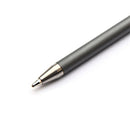 Portable Mini Titanium Ballpoint Pen Outdoor Metal Signature Pens (Gray)