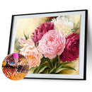 5D Full Drill Diamond Peony Painting Embroidery DIY Cross Stitch Home Decor